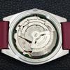 Seiko 5 AUTOMATIC JAPAN 6309A MENS VINTAGE ARABIC RED COLOR DIAL WATCH A701331-5