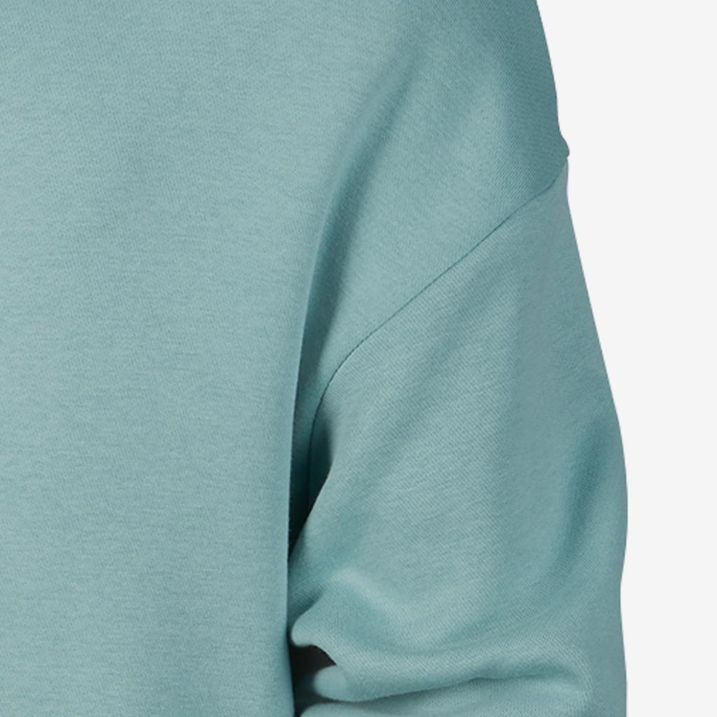 Nike Logo Embroidered Round Neck Sweatshirt Kids Tops Mineral FQ6993-309