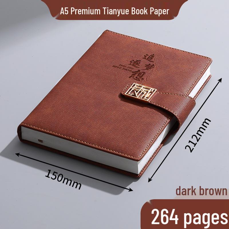 A5 Custom Strap Diary Notebook with Logo in Gift Box