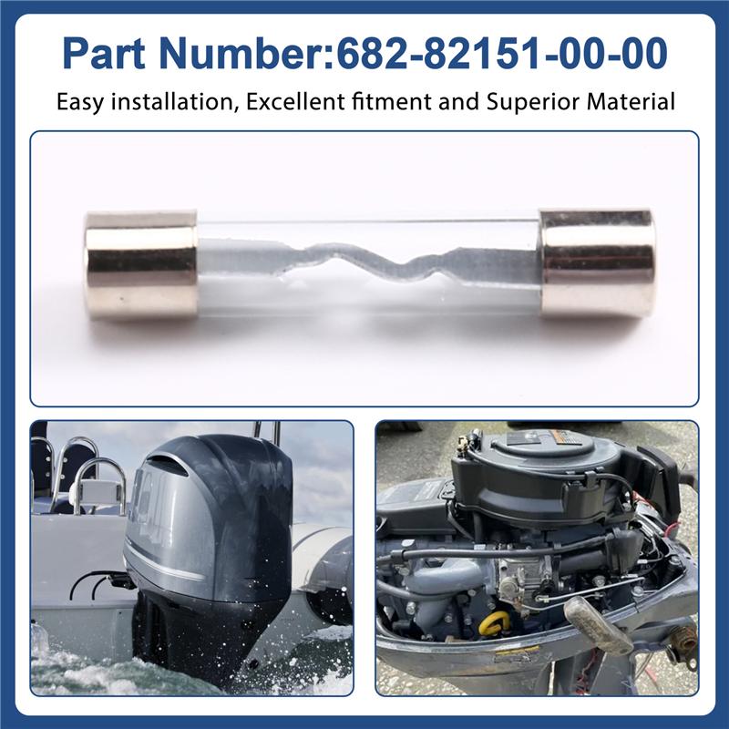 A58X-Запчасти для лодочного мотора 682-82151 Предохранитель 682-82151-00 Для лодочного двигателя 682-82151-00-00 68282151 как