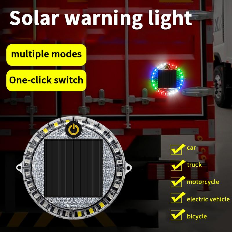 Universelles Auto-Solar-Warnlicht LED-Taschenlampe Blinker Nachts Warnblinker LKW-Warnlicht Fahrlicht