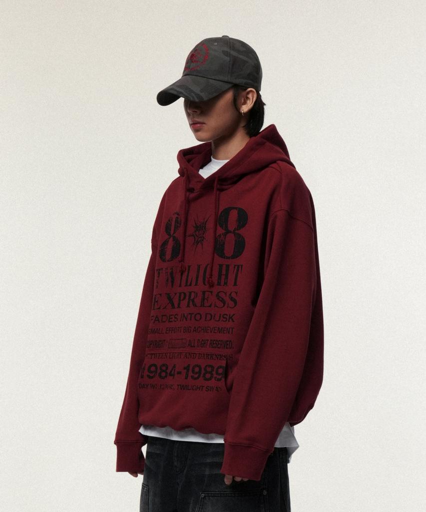 Novichi Hoodie Maroon