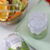 Transparent Disposable Fruit and Dessert Forks - Portable, Food-Grade Skewers for Household Use