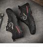 Men's Versatile Casual Leather Shoes - Thick Sole, Wear-Resistant, Genuine Leather, Spring 2023 Hiking & Labor Protection Shoes.