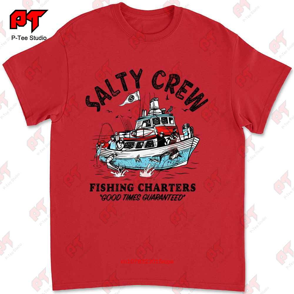 Футболка Salty Crew Рыболовные чартеры Белая 9KI2 S
