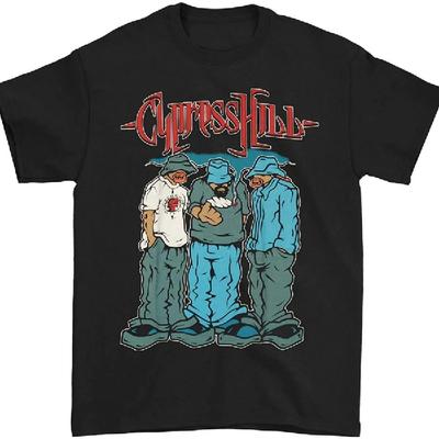 Autentyczna koszulka CYPRESS HILL Blunted Slim-Fit Czarna S-2XL NOWA