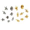20 Stück Edelstahl-Schraubösen-Pins Ösenverschluss-Verbinder Charms Perlenkappen für DIY-Schmuckherstellung Zubehör