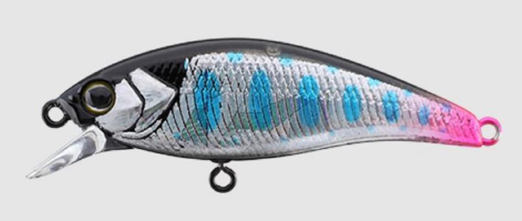 Jackall Timon Tricoroll Mai 55S Sinking Lure Yoneshiro Multi Black (2424)