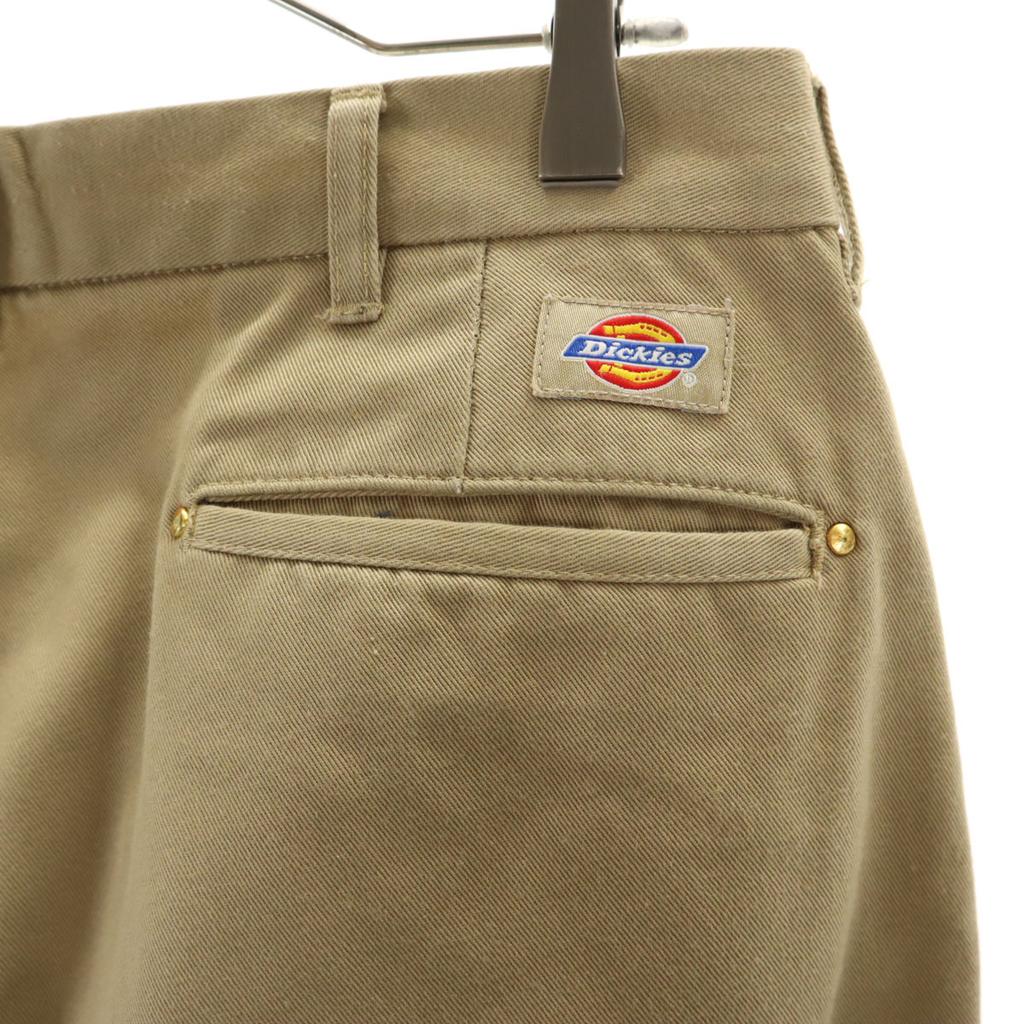 Nano Universe Dickies Dickies Special Order Cropped Pants W30 Beige Women Used