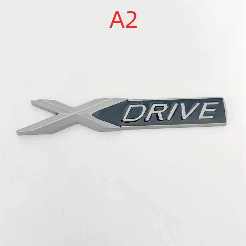 

3D Metal X Drive Logo Xdrive Emblem Nameplate Car Trunk Badge For 328i 525 535d 530d G20 F10 Xdrive Sticker Accessories A2