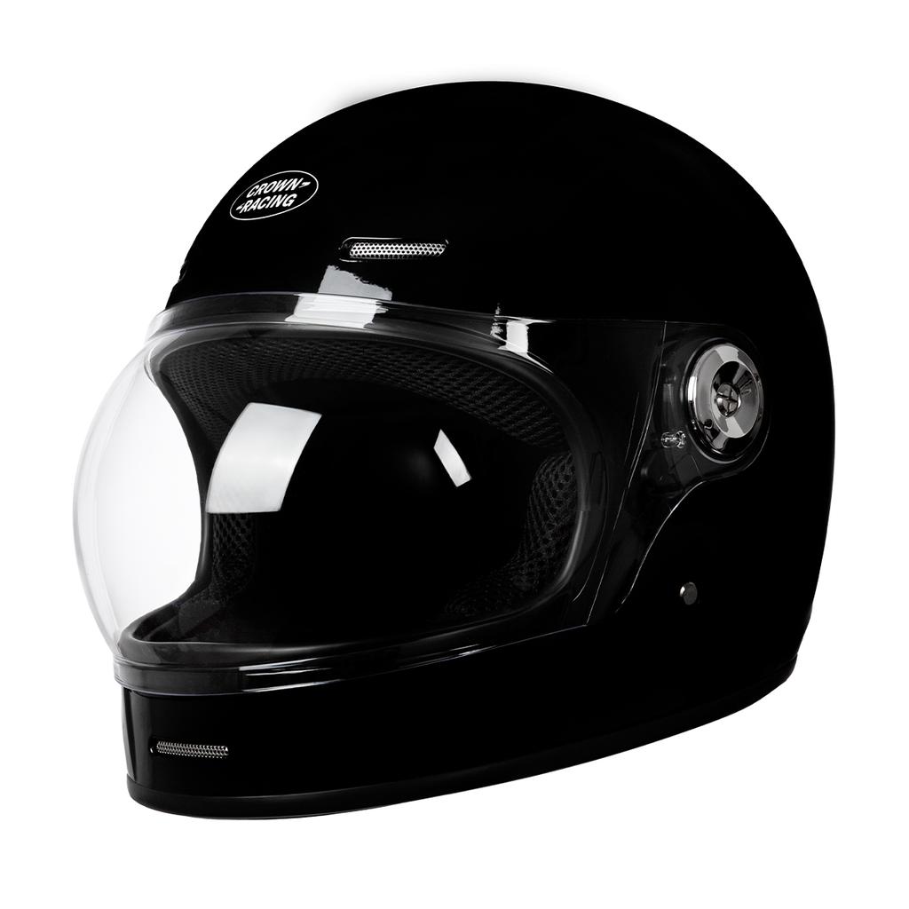 ROCK RUFI Full-face Helmet, Retro-style Helmet, Suitable for Both Men and Women, a Cool and Personalized Motorcycle (motorcycle)