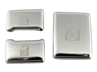 BRIGHTZ Corolla Cross 10 11 15 Ultra Mirror Stainless Steel Plated Window Switch Cover 3PC [INT-ETC-733] ZSG10 ZVG11 ZVG15