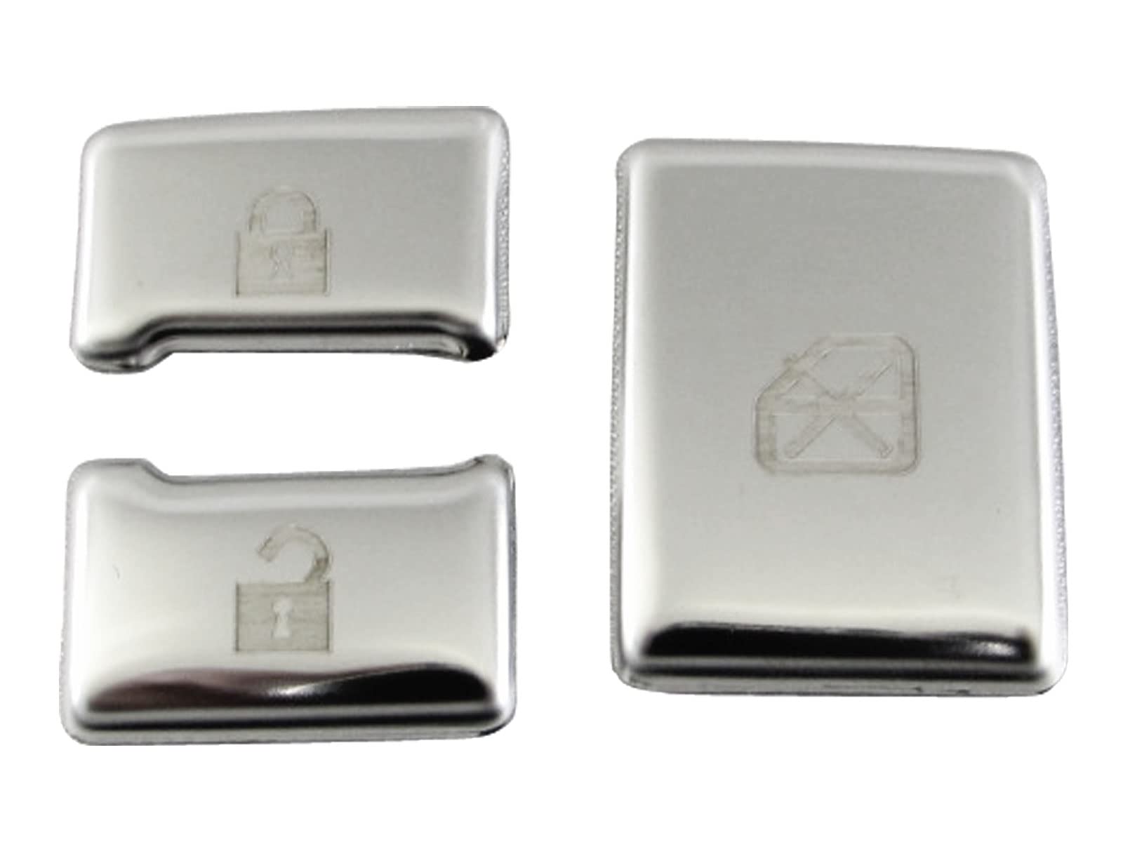 

BRIGHTZ Camry Finish Stainless Steel Window Switch Covers AXVH70/AXVH75 Ultra-Mirror (3-Piece Set) [INT-ETC-733]