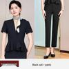 Premium Women's Summer Short-Sleeve Suit Set - Elegant Skirt Suit for Professional and Stylish Workwear