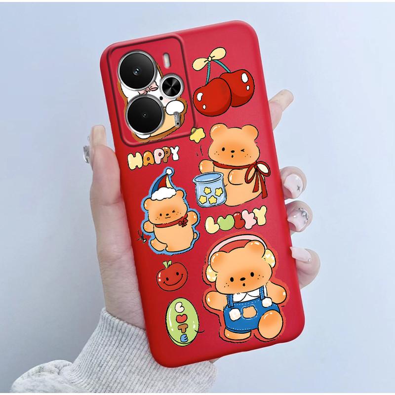 For Realme 14 5G Case RMX5075 Hot Cute Cartoon Panda Cover Soft Silicone Phone Case For Realme 14T Realme14 T 5G Back Cover Bags