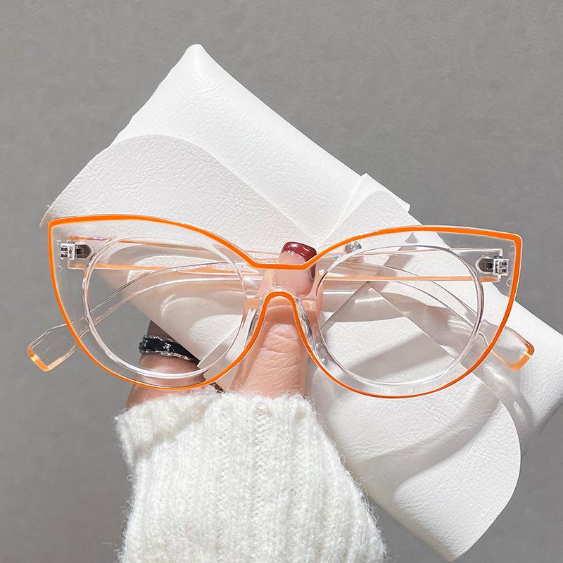Fashion Designer Anti Blue Light Women Reading Glasses Prescription Glasses Optical Eyewear Single Focus Presbyopic Glasses+3.5