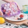 37 Grid Silicone Ice Cube Mold Honeycomb Ice Tray Mold Reusable Ice Cube Maker With Lids Jelly Juice Mold Whiskey Accessories
