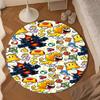 Princess Peach Adventure Round Rug for Livingroom,Bedroom, Palyroom, Chair Rug, Area rug, Circle Carpet, Large Size Fan Christmas gift