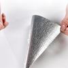 50cmx5m Linen Wallpaper Self-adhesive Waterproof Removable Wallpaper for Bedroom Livingroom Wall Decor