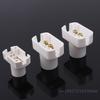 1 Pc White Mini Screw Lamp Base E12 E14 E17 Supporto Lamp Holder Light Bulb Socket Holder Adapter Lamp Fixing Base Accessories
