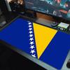 Bosnia Herzegovina Flag Large Size Mouse Pad Large Gaming Table Cushion Nonslip Laptop Tablet Big Mousepad Xxl Mat Mini Pc Playmat With Lock Edge