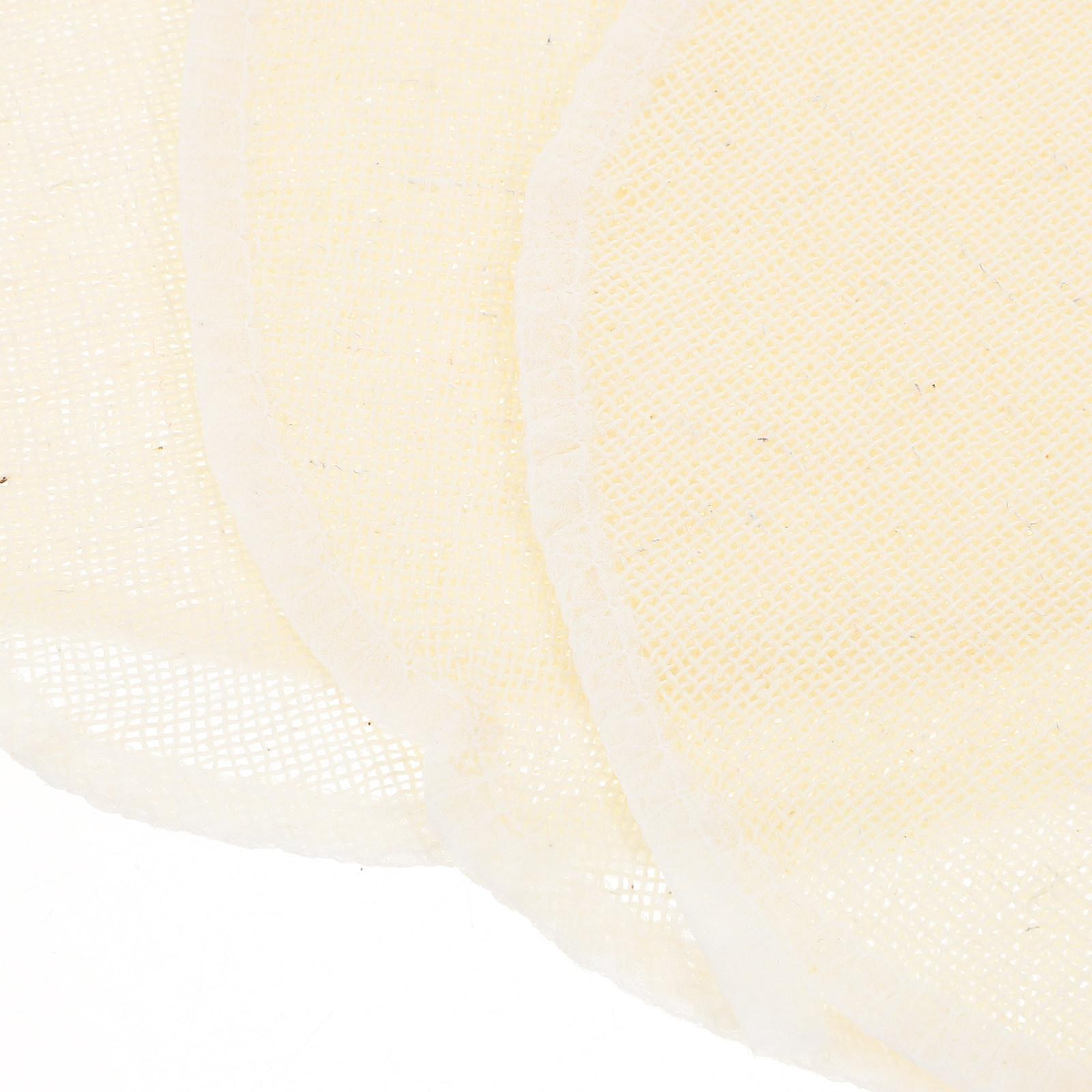 Steamer Pad for Cooking 20Pcs Cotton Round Mats Non Stick Breathable Steamer Clothe for Dumplings Dim Sum 18X18X0.1CM