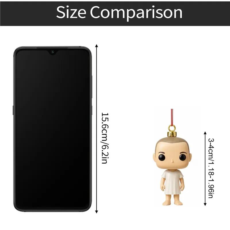 Stranger Christmas Set - 2d Acrylic Ornament & Collectible Advent Calendar | The Ultimate Fan Bundle for Exclusive Tv Show Merch