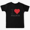 I Love France Kids T-Shirt