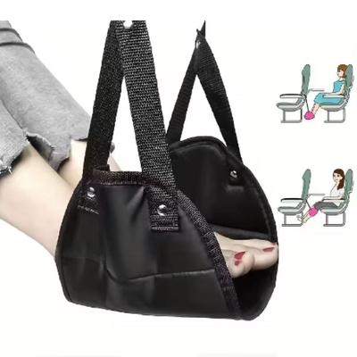 Reposapiés de avión con correa ajustable, reposapiés de hamaca portátil, accesorios de viaje perfectos