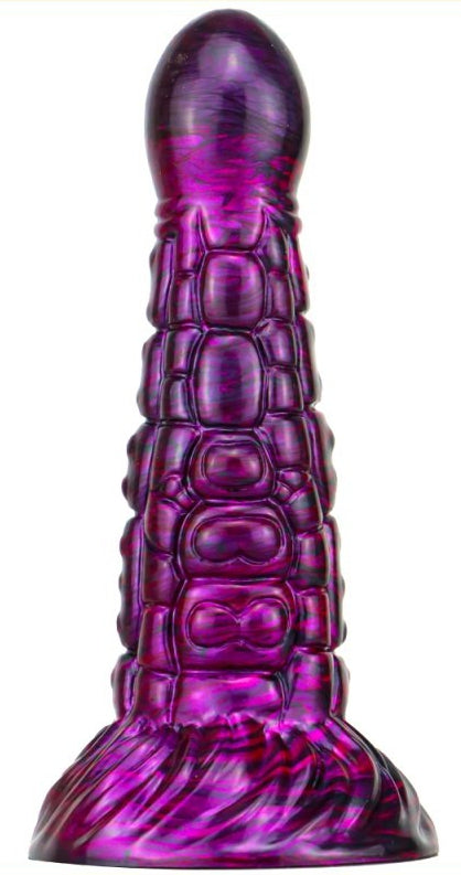 Gode Fantasy Ninja 16 x 5.2cm Violet-Noir - MetallicAnal - Godes insolites