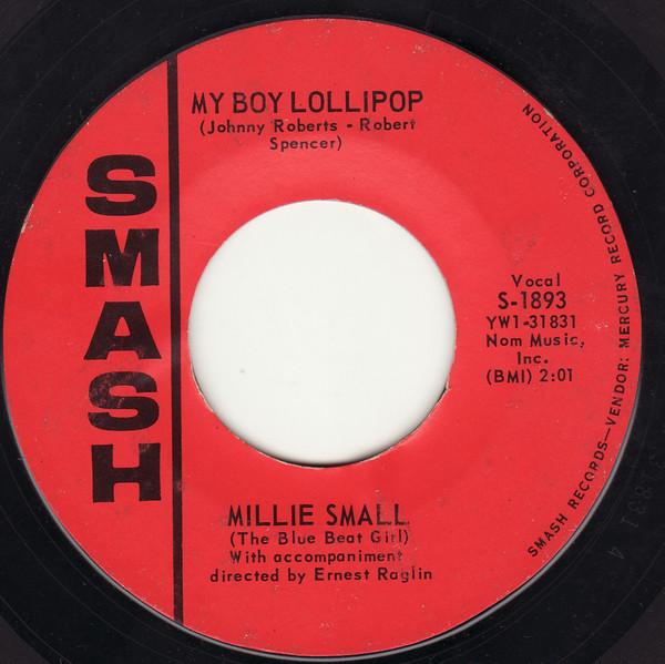 

7inch Record MILLIE SMALL My Boy Lollipop S1893 Smash Records 1964 US Reggae Ska Dub Used