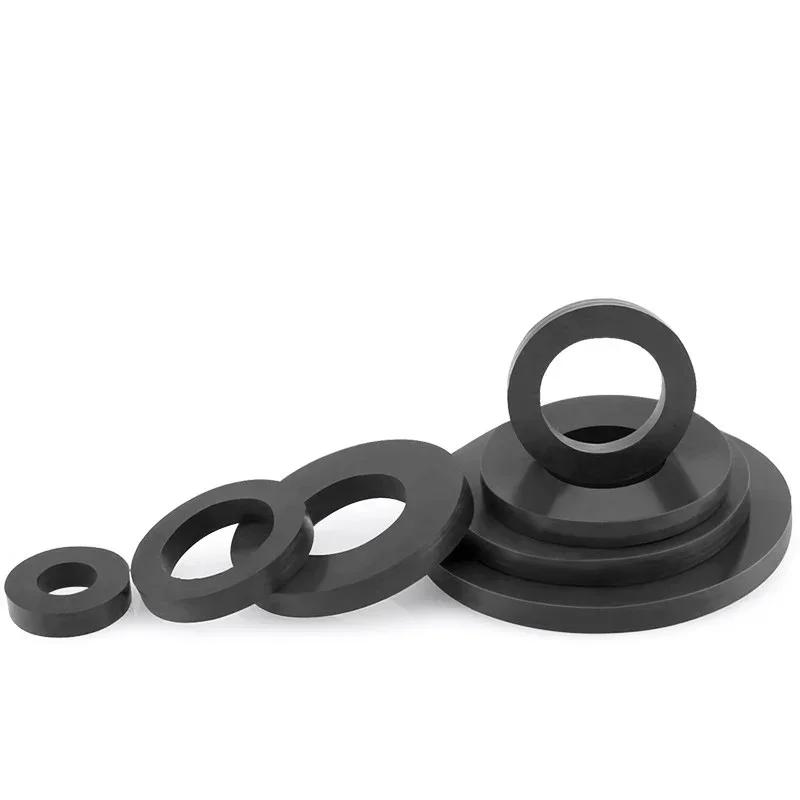 10-20 pezzi/lotto Guarnizioni Piatte Nere Guarnizione in Gomma Diametro Interno 10/12/13/14/15/16/18/20/22mm O-ring in Gomma NBR Rondelle Paraolio Anti Olio