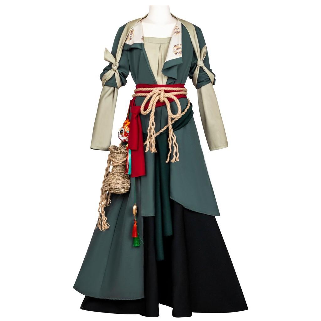 Retro Chinese Cosplay Outfit Anime Convention Attire Polyester Blend Artistic Role Play Costume