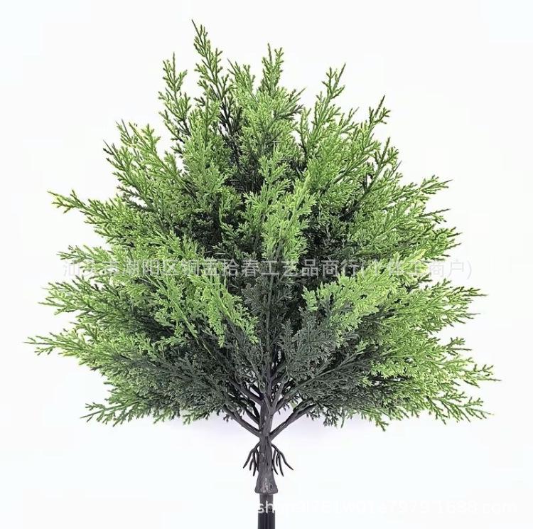 Realistic Artificial Cypress Tree Bonsai for Home Decor and Landscaping