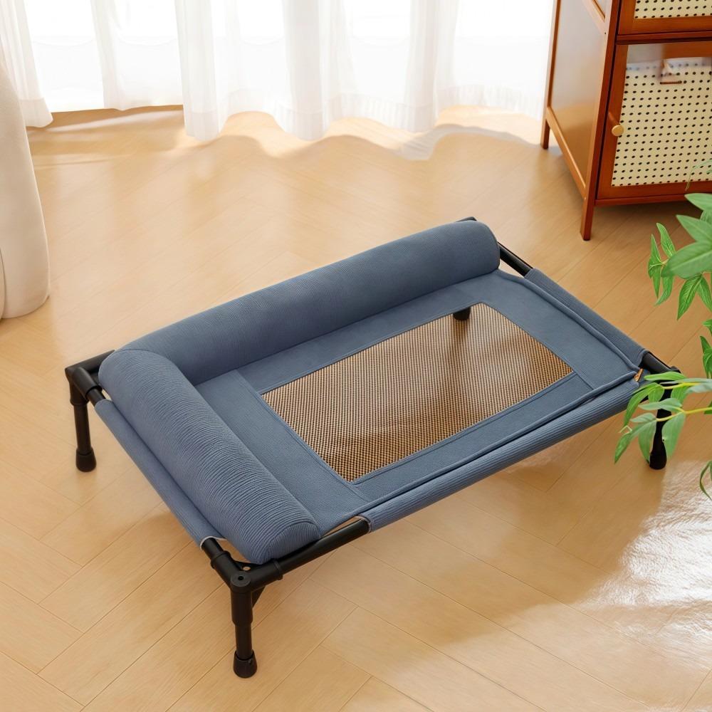 Feuchtigkeitsbeständiges Erhöhtes Katzen-Hunde-Bett mit Rutschfesten Füßen Outdoor-Haustierbett Vier Jahreszeiten