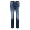 Replay Mens Anbass Cotton Denim Distressed Jeans