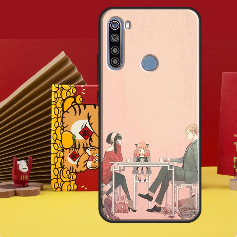 Spy X Family Anime Manga pouzdro pro Xiaomi Redmi Note 9 Pro Note 10 Pro Note 11 Pro 8T 9S 10S 9A 9T 9C Cover Coque