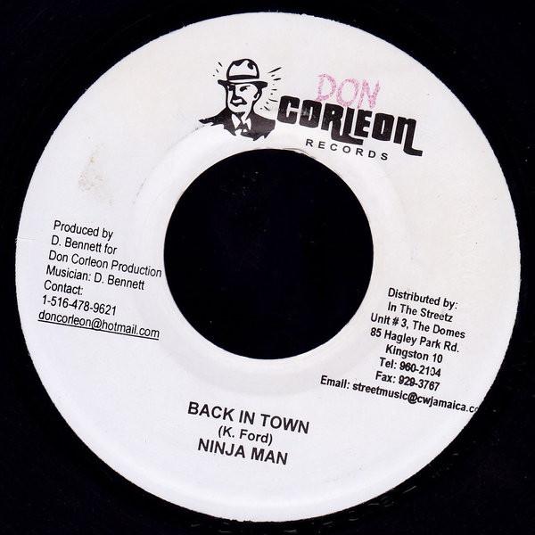 

7inch Record NINJAMAN - Back In Town NONE Don Corleon Rec 2006 Jamaica Reggae, Ska & Dub Used