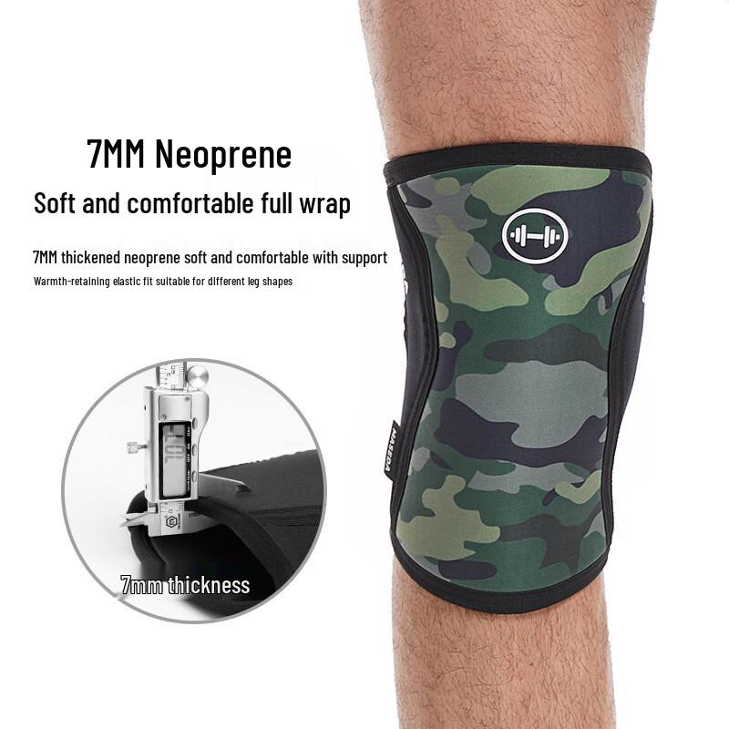 Maxda 7mm Neoprene Powerlifting Knee Sleeves 2256#