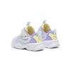 Anta Kids Mesh Non-Slip Wear-Resistant Low-Top Sports Casual Shoes Baby Sneakers White Purple 322310014-2
