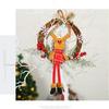 2023 Christmas Wreath: Cross-border Hot Selling 30CM Holiday Decoration for Shopping Mall & Hotel