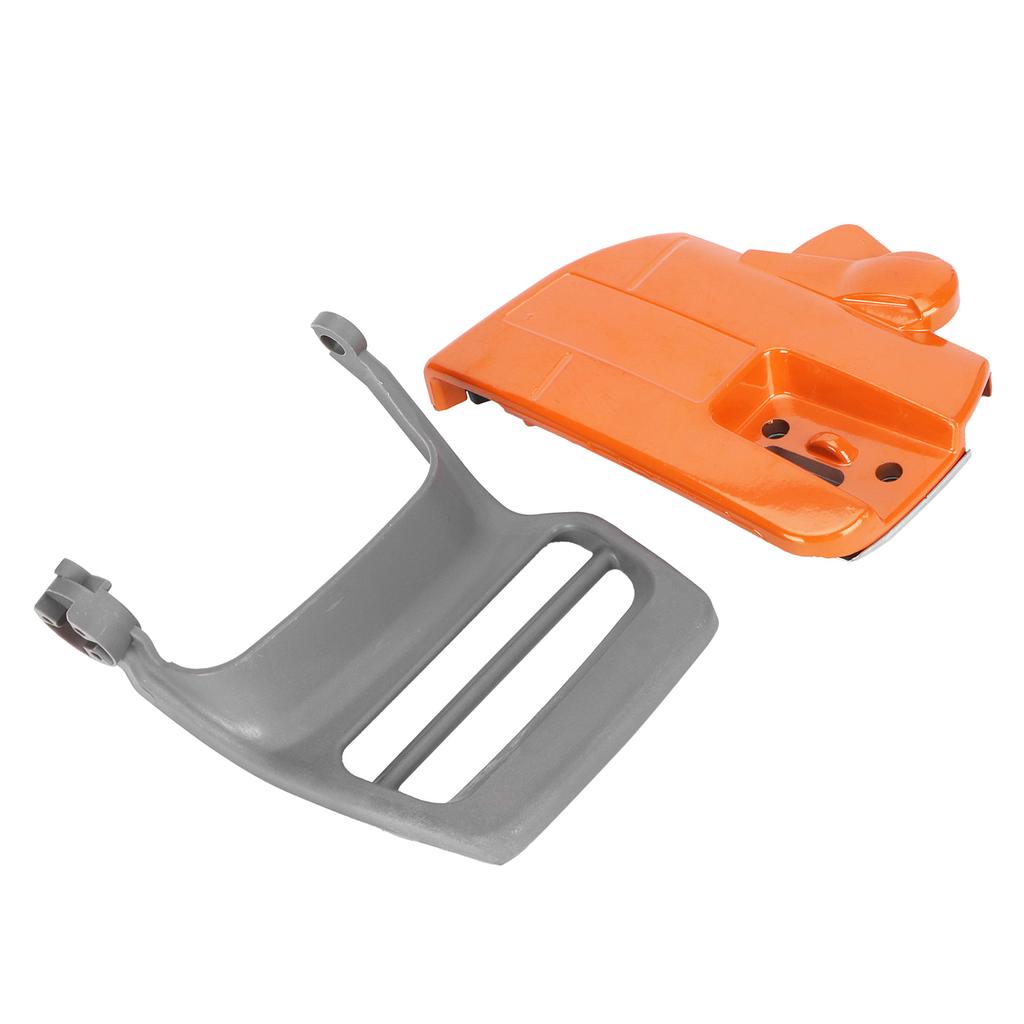 Kettenbremse Seitendeckel Handschutz Passend für Husqvarna 340 345 350 Kettensäge Werkzeugteile