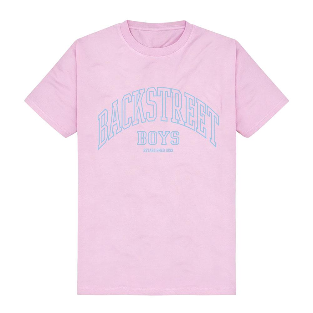 INTO THE MILLENNIUM Camisetas Banda Backstreet Boys Design Camiseta Manga Curta Algodão Macio Camisetas Femininas Casuais Unissex Streetwear