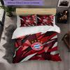 Set Biancheria da Letto Bayern Monaco Modello 3 Pezzi Morbida Copripiumino in Microfibra con Federe per Camera da Letto