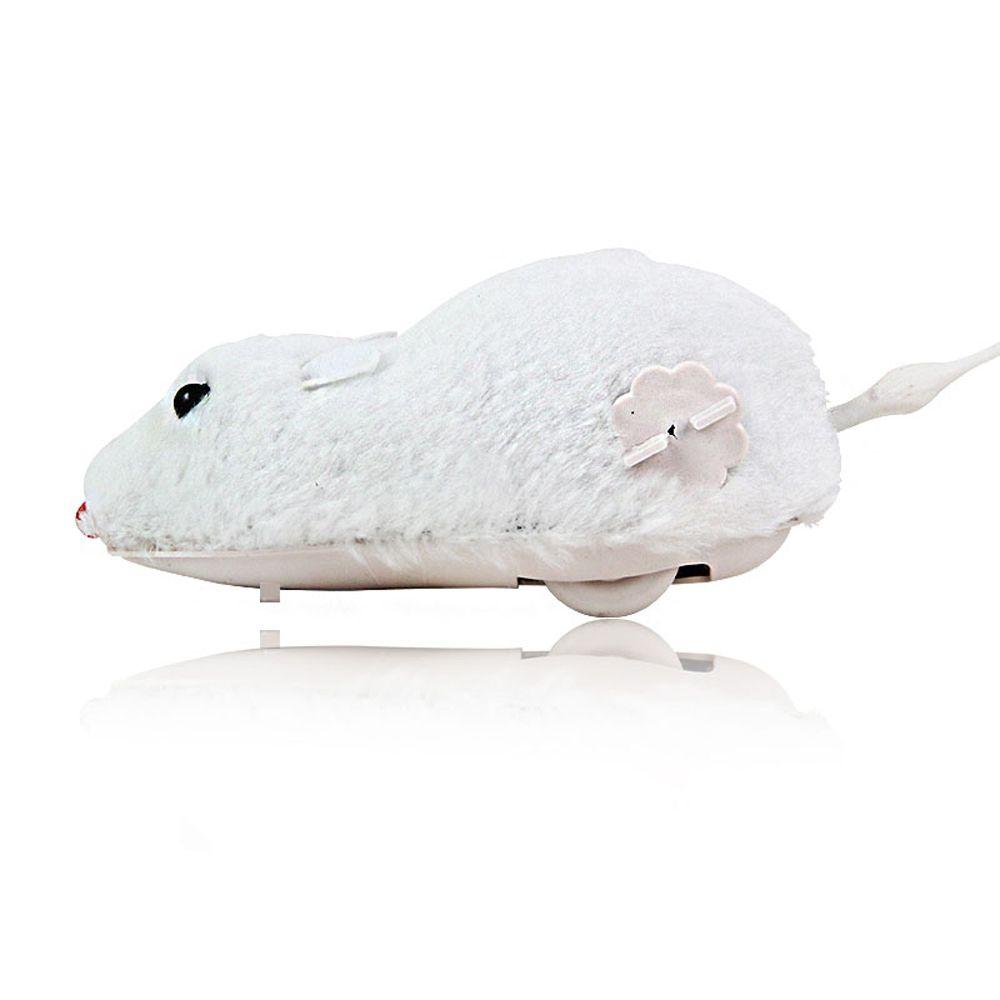 Spring Power Pet Products Wind Up Toys Cat Dog Playing Toy Plush Mouse Toy Clockwork Toy