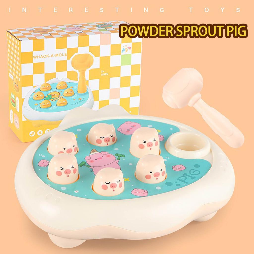 Whack A Mole Game With Hammer, Fun Interactive Toy Educational Toddler Toys, No Batteries  Whack A Mole Leverage, Great Birthday Gift For Boys Girls