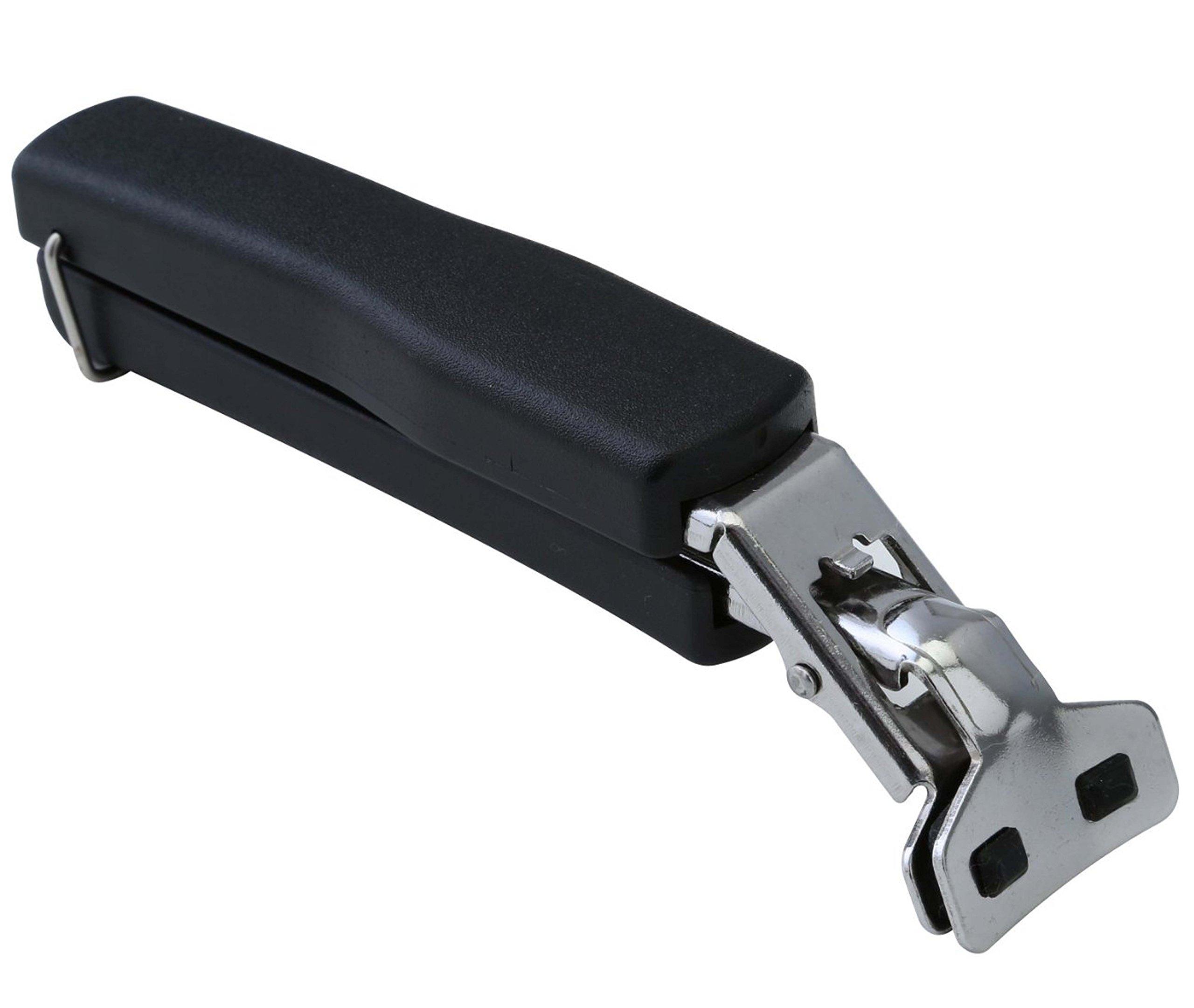 

Felio Frying Pan Handle, Potholder, Black, 17.5cm, Holds Pans Upside or Down, Non-Slip, Includes Storage Hook, Dishwasher Safe, F8820 (1 Piece)