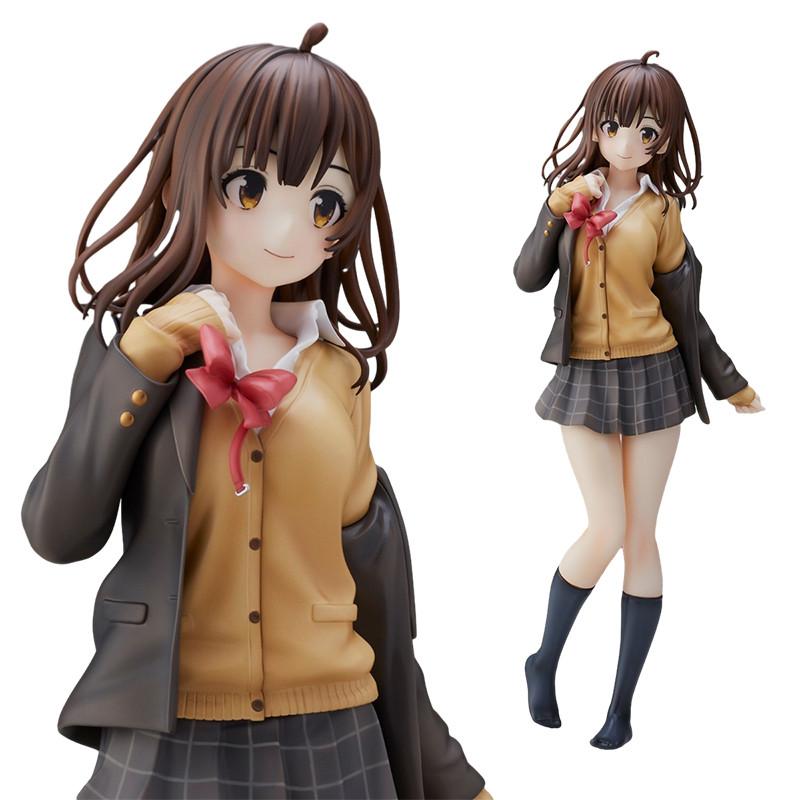 26cm Sayu Ogiwara Anime Mädchen Figur Ich habe mich rasiert und ein High-School-Ausreißer aufgenommen Ogiwara Sayu Actionfigur Erwachsenes Modell Puppe Spielzeug