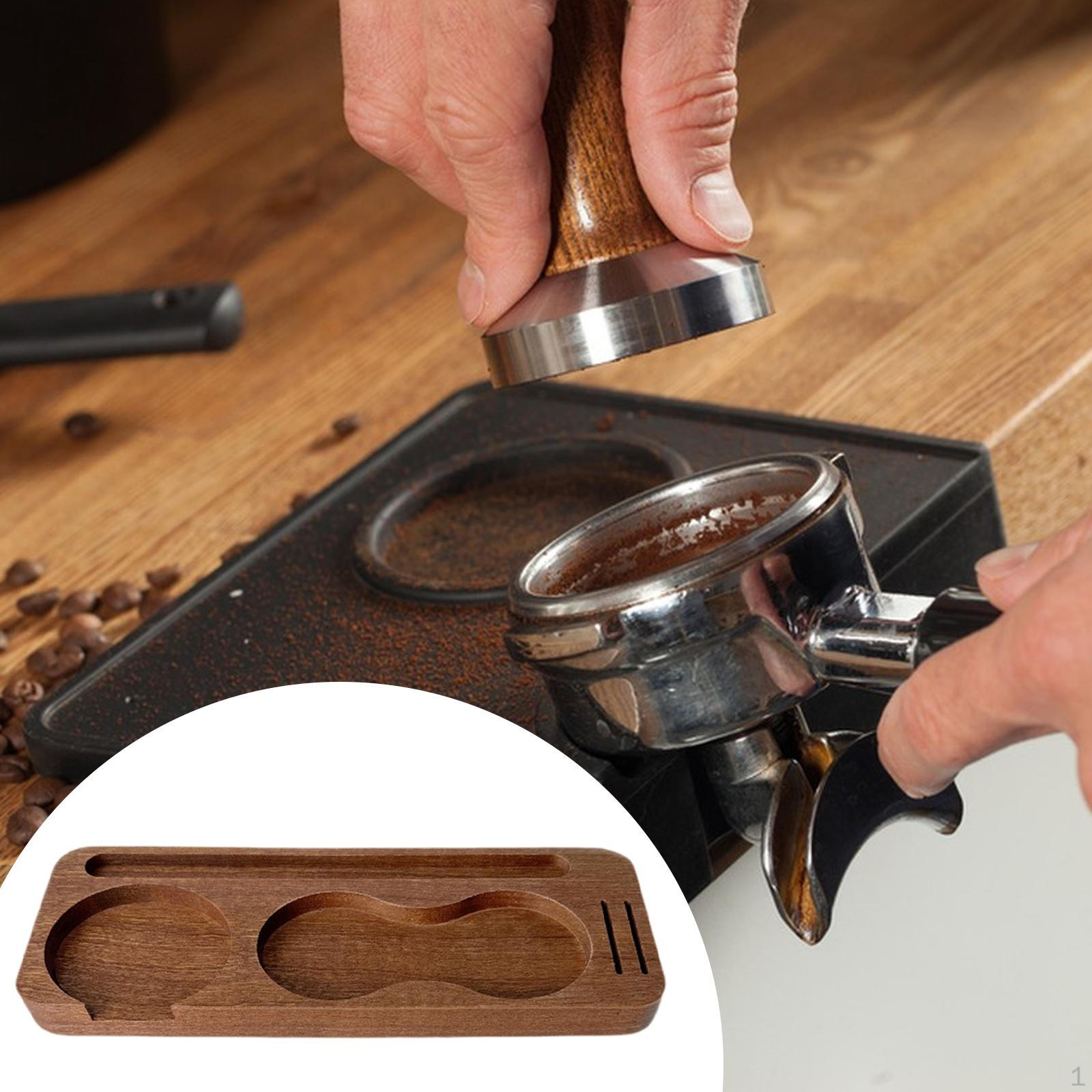 

Espresso Tamping Station Accessories Multifunctional Portable Practical Portafilter Holder 58mm