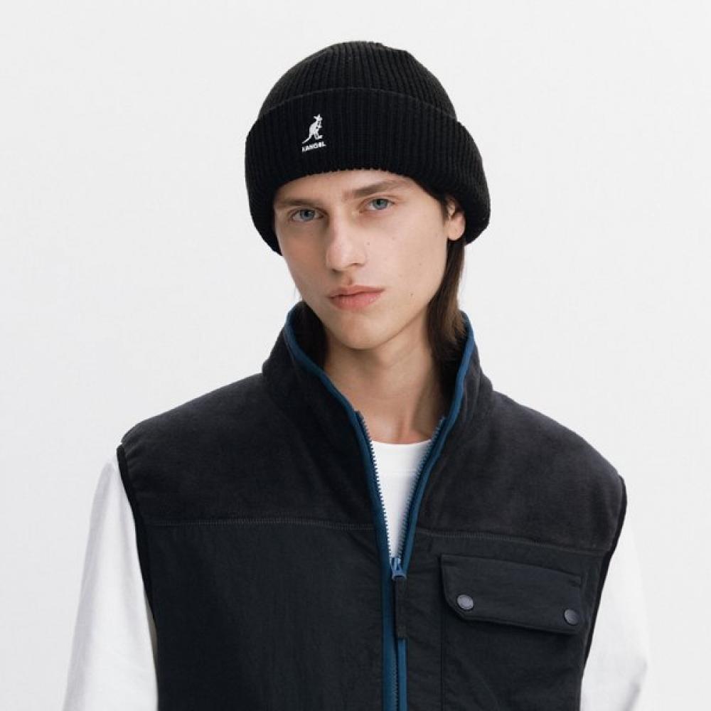 KANGOL Шапка с кардиналом Черно-белая 3454 FREE(OS)
